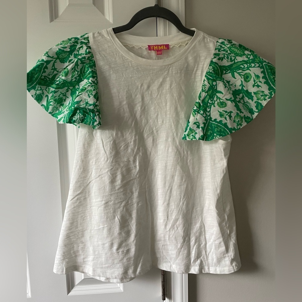 Thml Touch Of Luck Flutter Sleeve Top - image 3